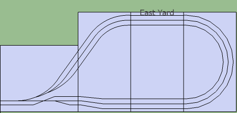 The compact east storage loop configuration