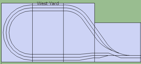 The compact west storage loop configuration