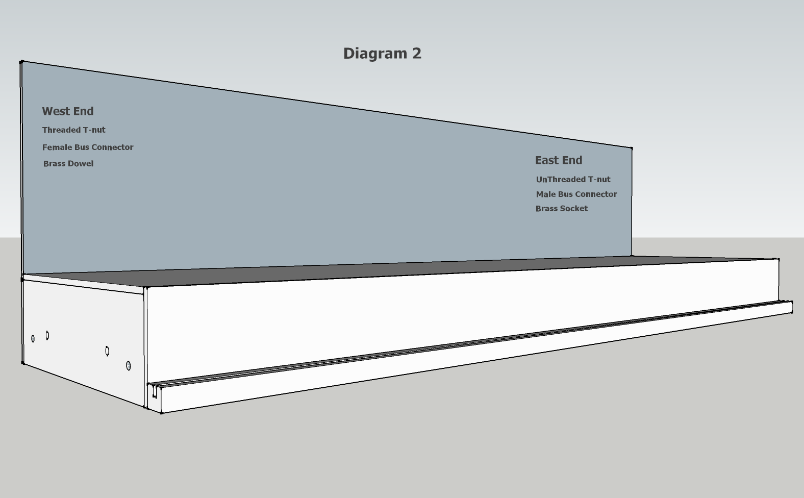 module general arrangement, isometric