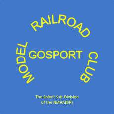 The badge of the American Model Railroad Group Gosport